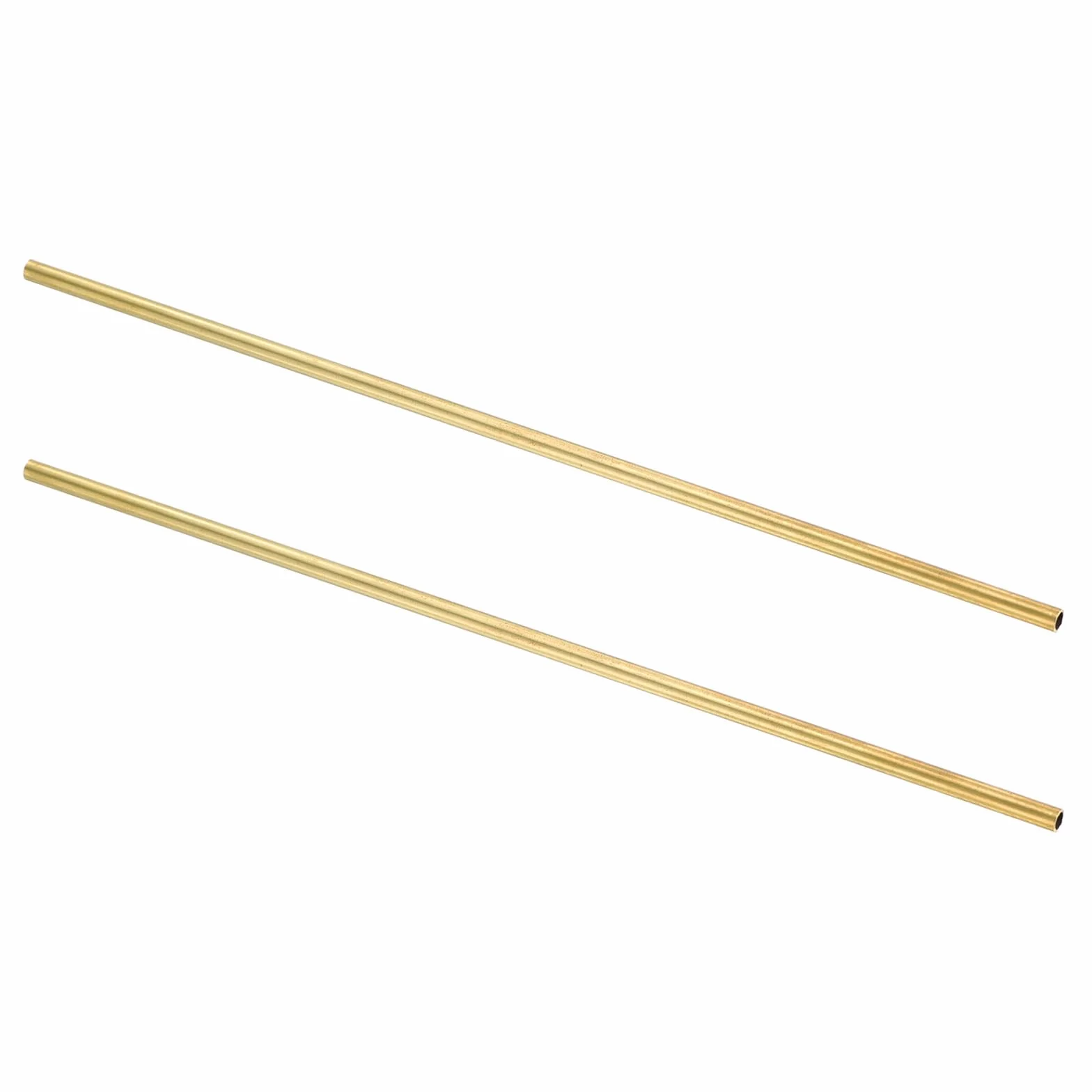 QUARKZMAN Tubo Ottone H62 4mm x 0.5mm x 200mm Senza Saldature per Fai-Da-Te