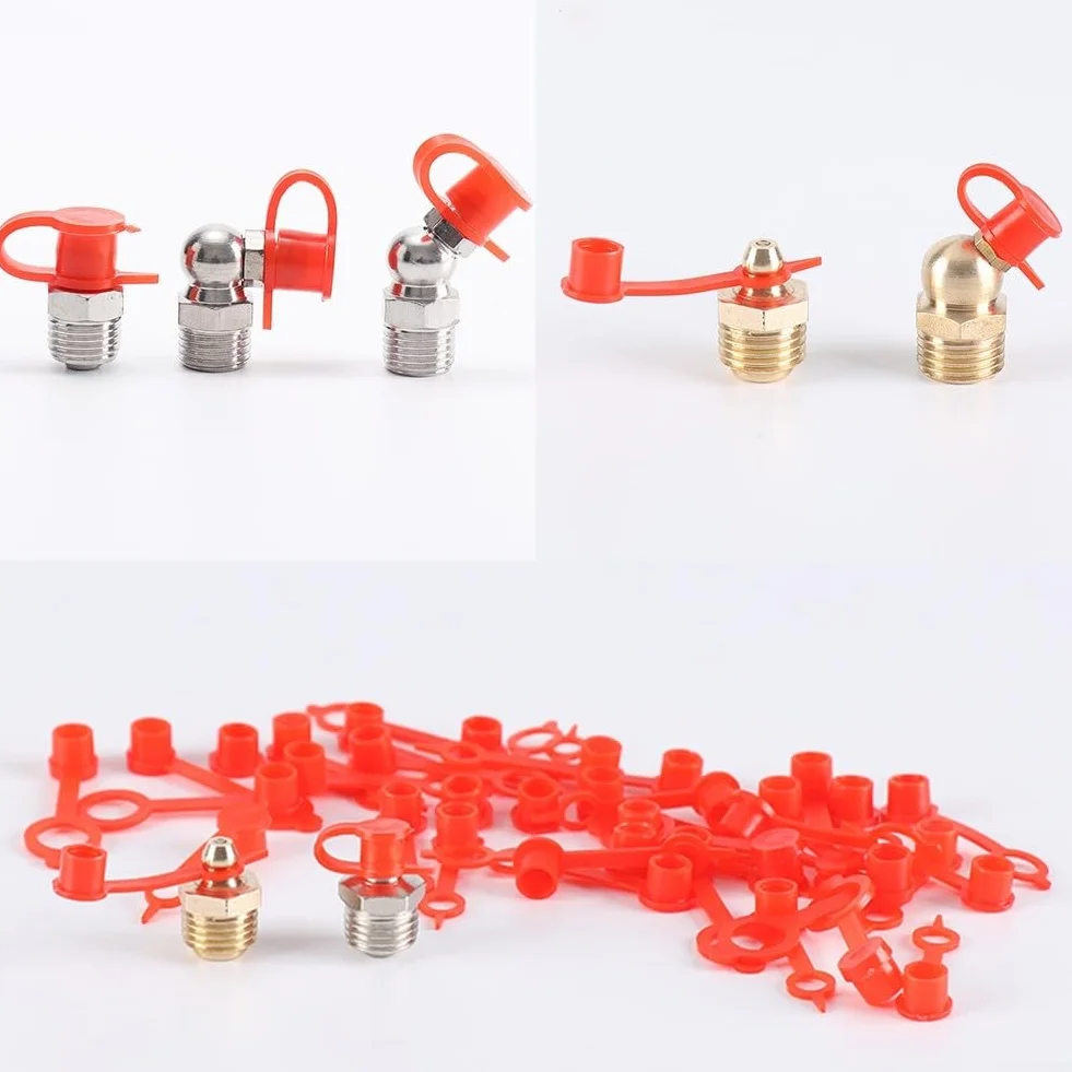 Tappo protettivo per ingrassatore 100 pezzi plastica Φ6 mm auto moto