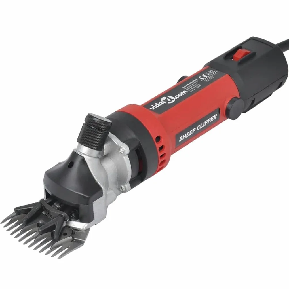 vidaXL Set Tosatrice per Pecore 7 pz 550 W