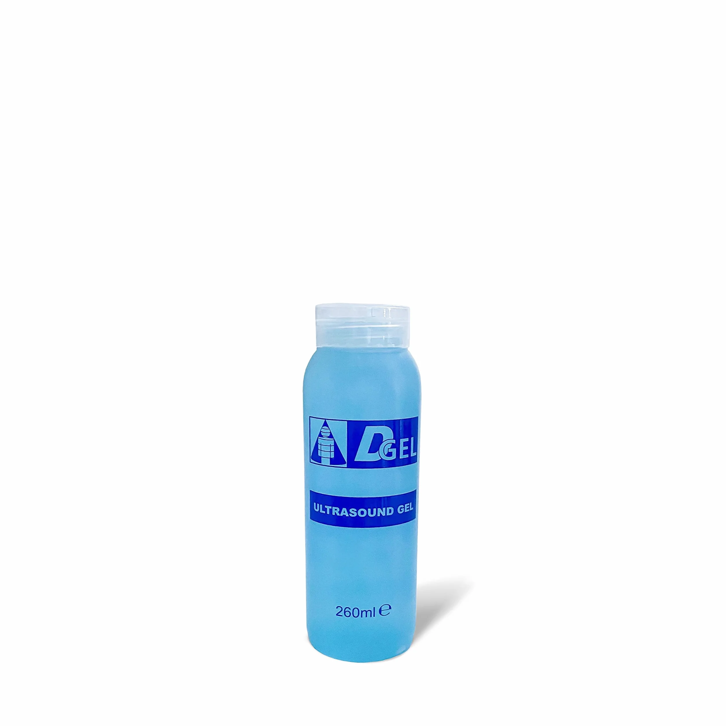 DGel -10 flaconi da 260 ML - Gel conduttore per Ultrasuoni, Ecografia - Azzurro - Made in Italy [ UG0260A2]