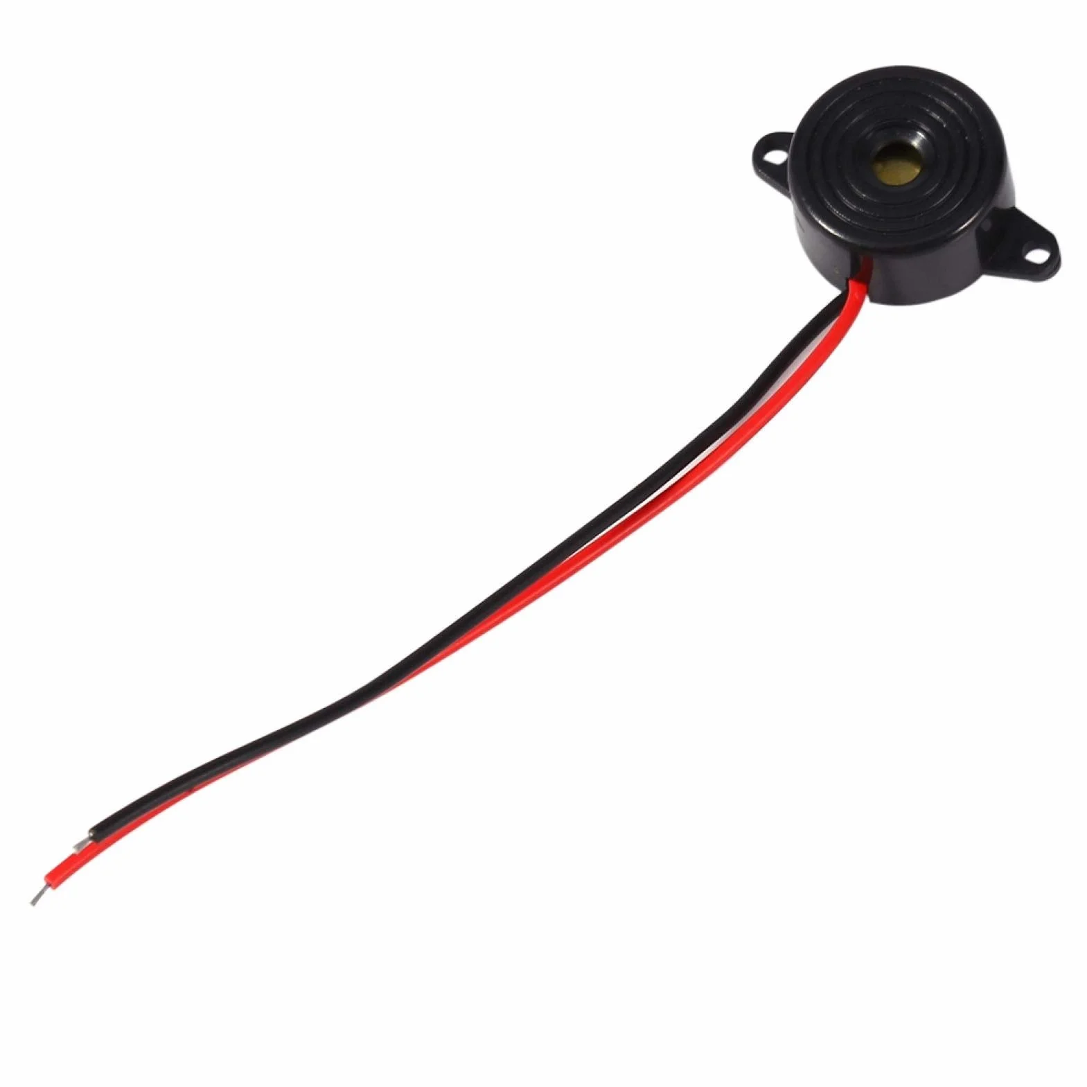 Akozon cicalino retromarcia 12v + Cicalino di allarme 12V Elettronico 85 ~ 95dB, piezoelettrico Suoneria attiva 3-24V Cicalino continuo Allarme acustico Lunghezza suoneria 100mm (1 pezzo) Sostituzione
