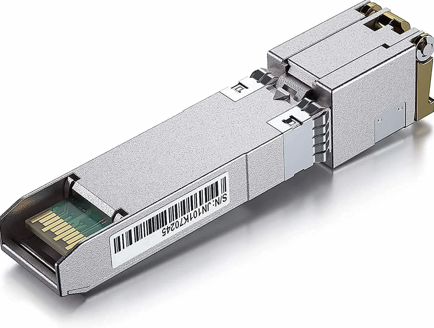 10Gtek SFP Transceiver 100Base-T/1000Base-T/2.5GBase-T SGMII RJ-45 Industrial Grade Compatible with Ubiquiti UniFi