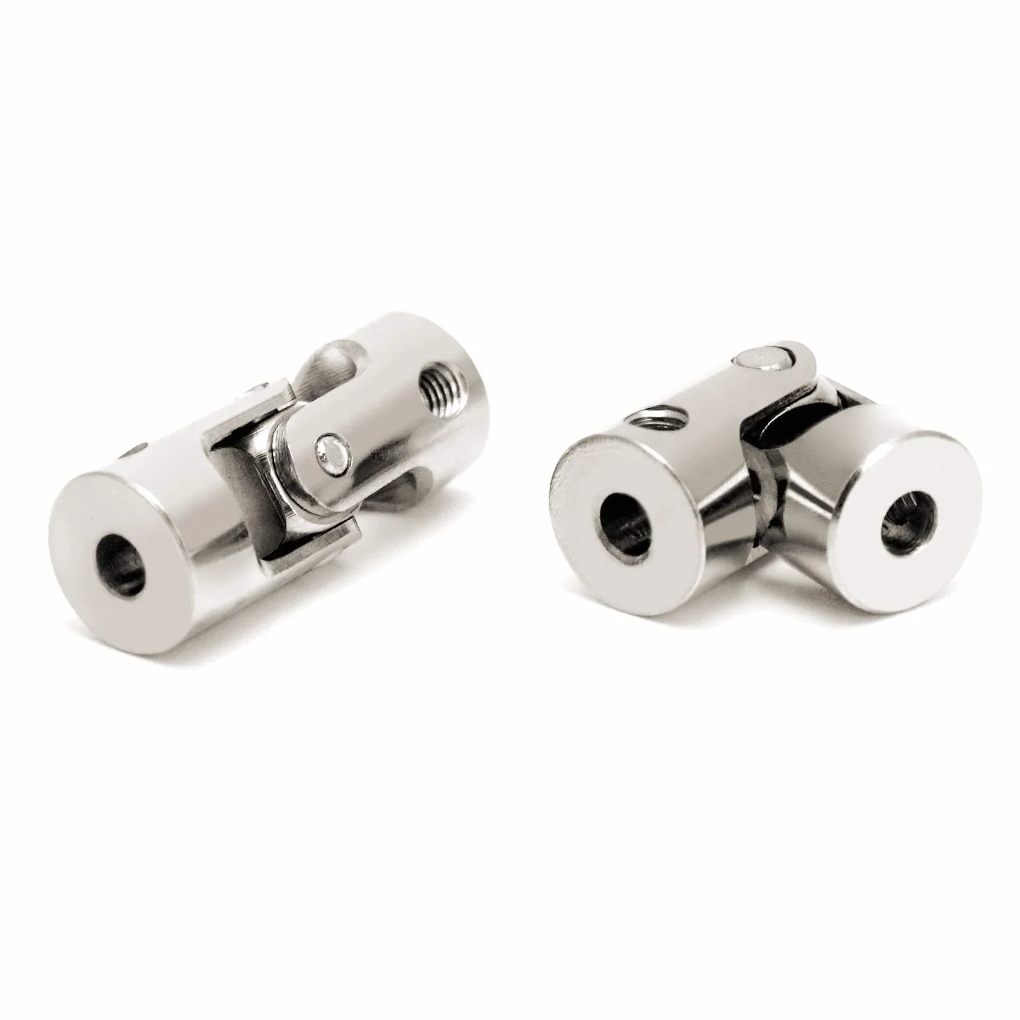 QWORK 4 Pack 3mm Universal Steering Shaft Coupling