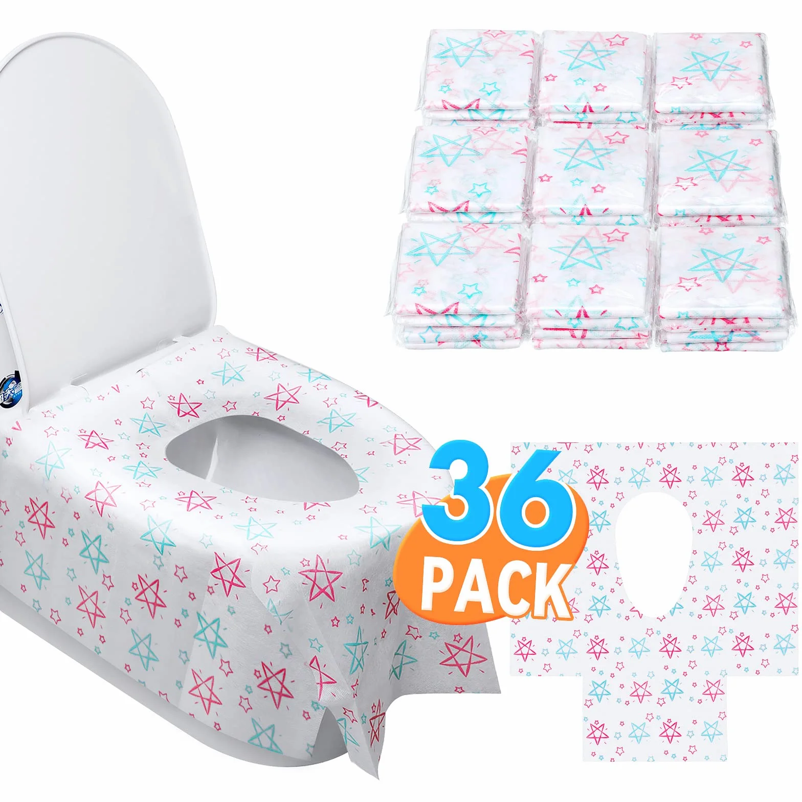 Copriwater USA e Getta Copri WC Igienici Monouso Universale 36 PZ