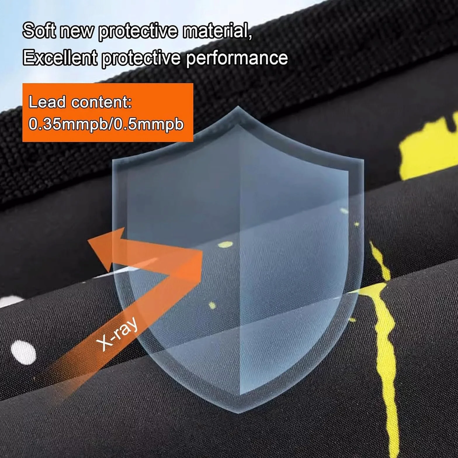 Gilet di Piombo 0.35/0.5Mmpb Abito di Piombo Scudo a Raggi X Abbigliamento Protezione Gilet di Piombo Protezione dalle Radiazioni Grembiule di Piombo per Laboratori Case di Cura