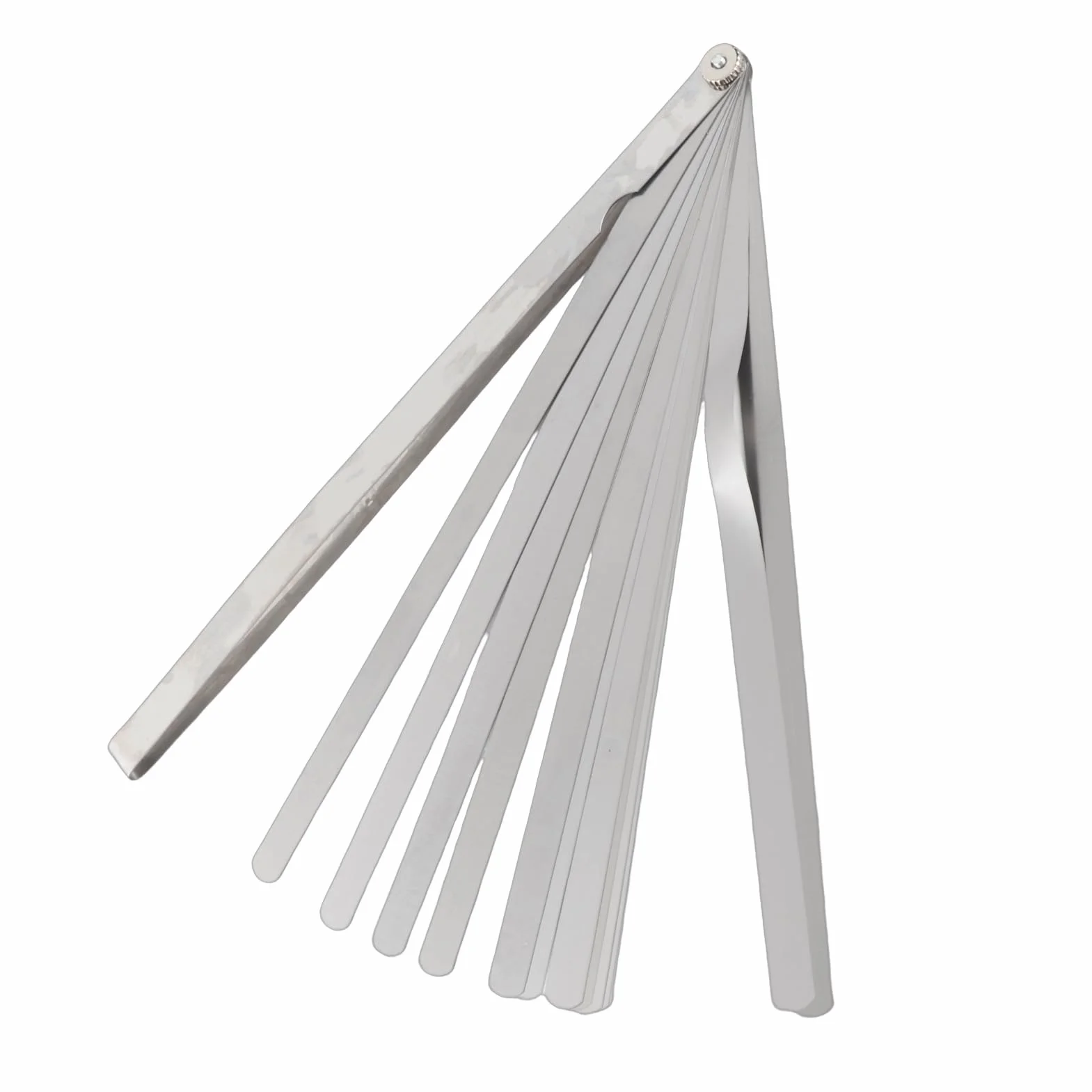 Spessimetro Valvole 300mm 17 Lame Acciaio Metriche 0.02-1mm Gap
