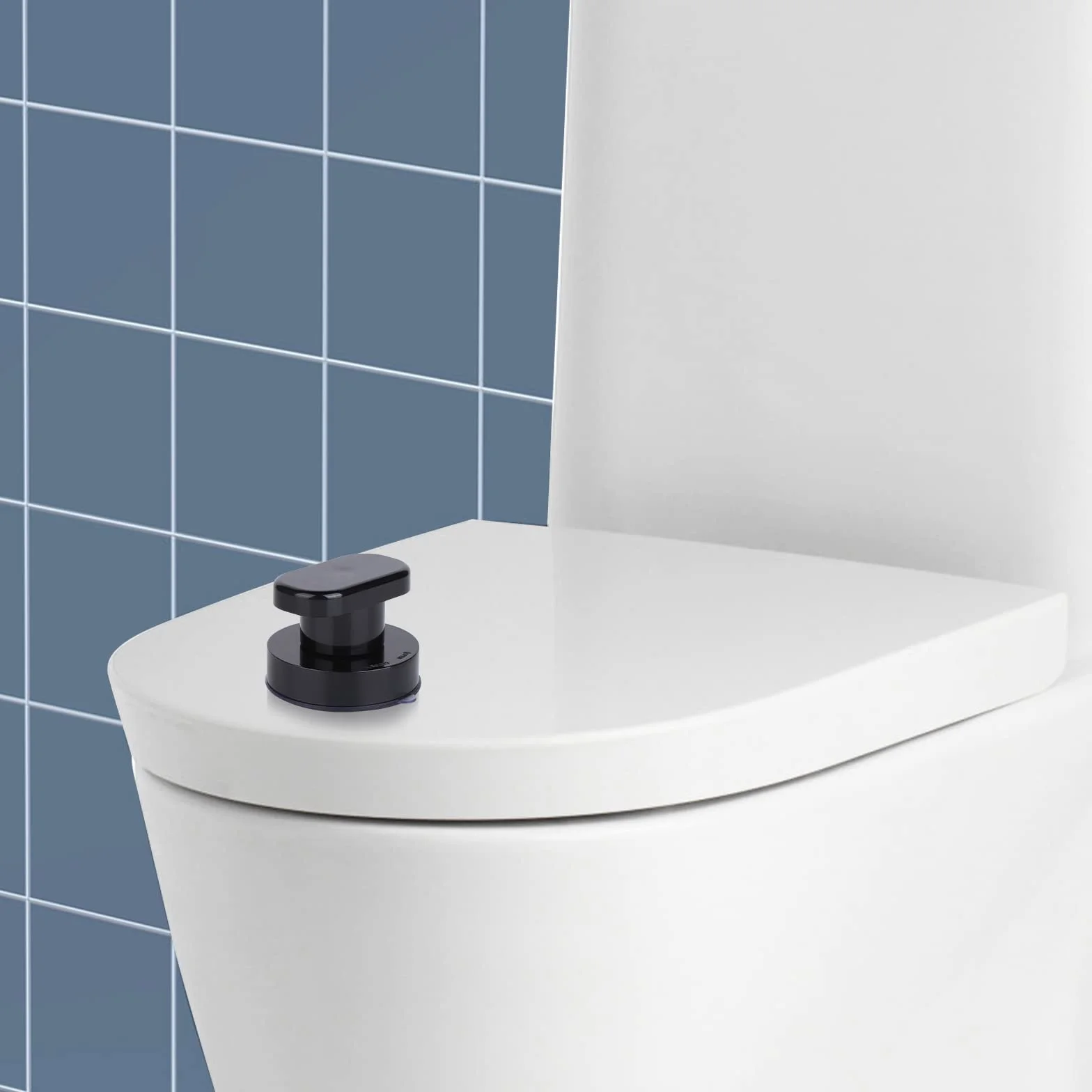 2 maniglie a ventosa per porta Mokinga, maniglia in plastica ABS per balcone