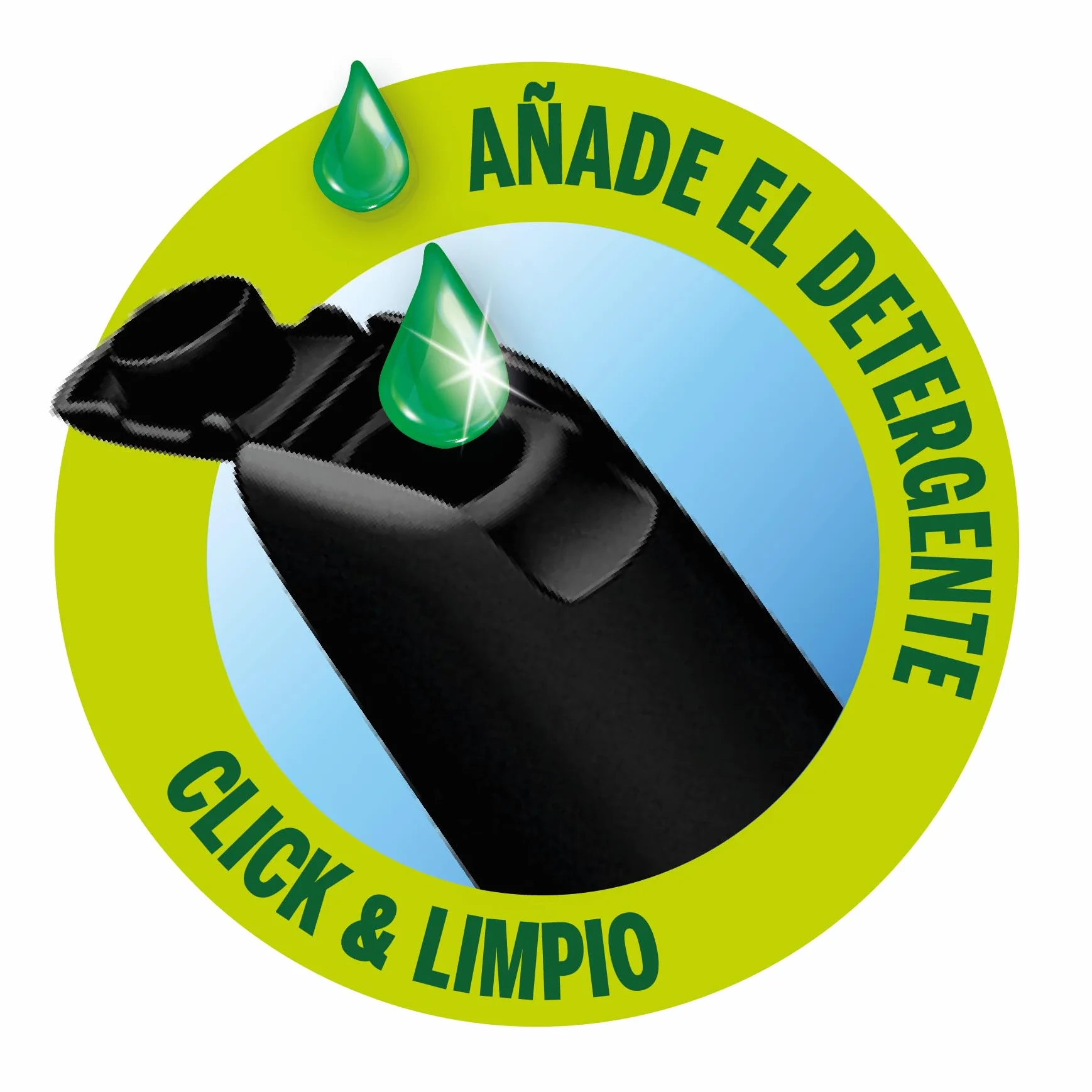 Bayeco Paglietta fibra verde + manico 1 unità (Confezione da 2)