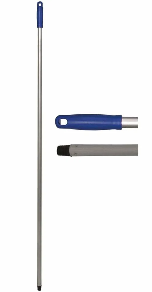 Manico in Alluminio 140 cm a Vite per Scope Frattazzo Mocio Mop
