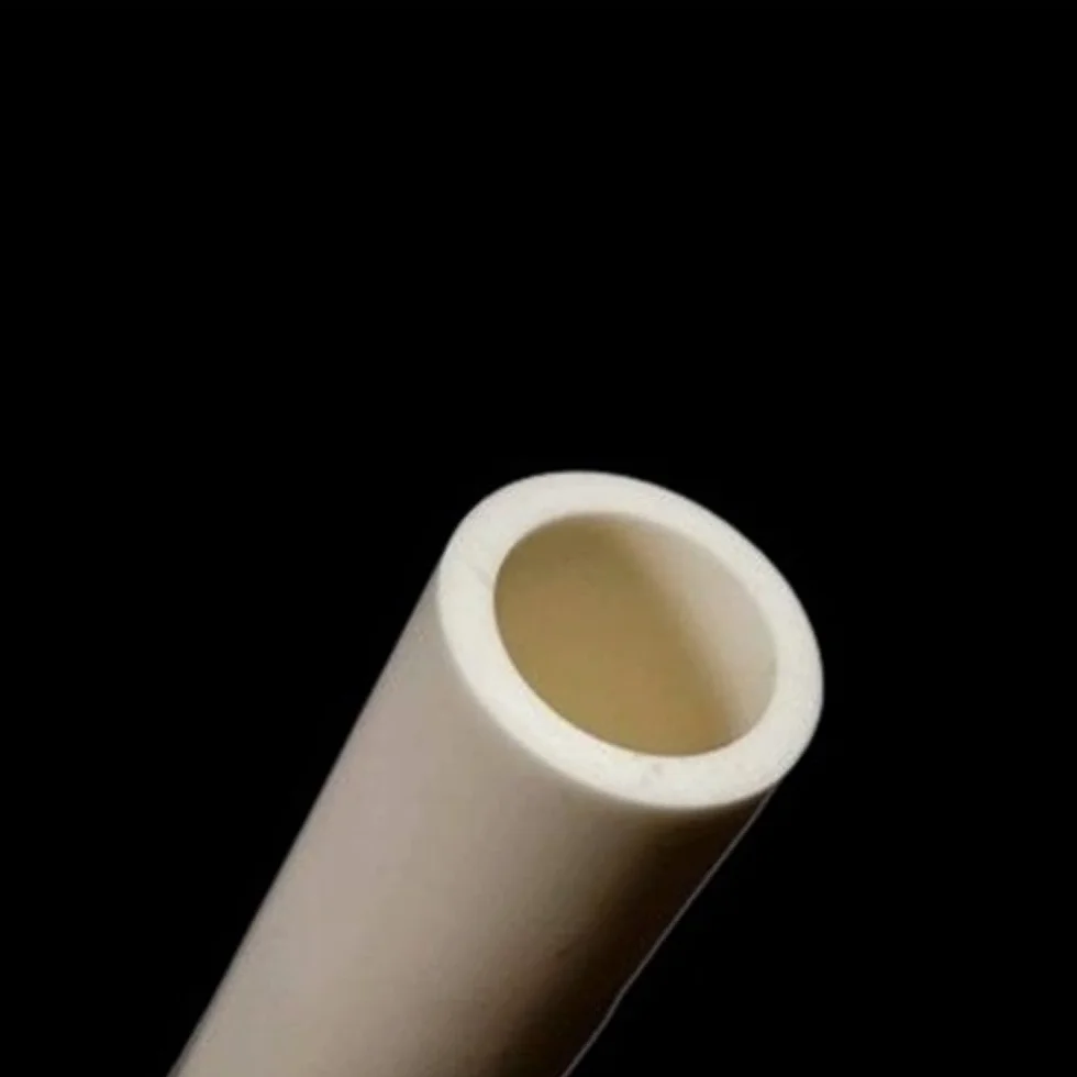 Tubo in ceramica di allumina resistente 1600°C, condotto cavo in porcellana 9x14.8x103mm