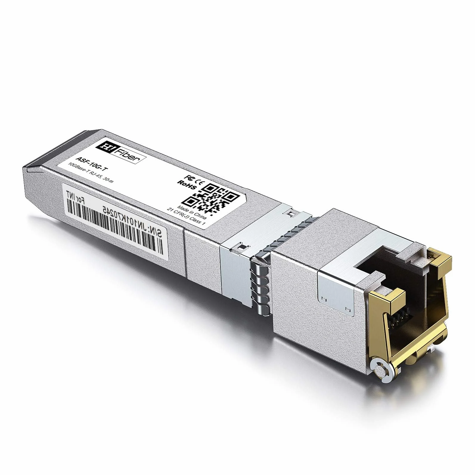 HPE 1.25/2.5/5/10GBASE-T SFP+ Transceiver, SFP+ to RJ45, 10G Copper Modul 2-Pack