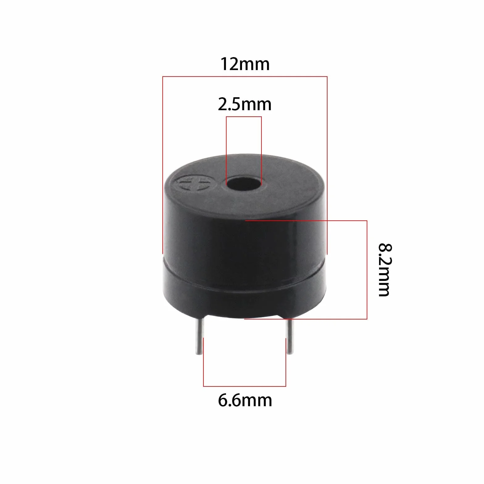 50 Pezzi Cicalino Piezoelettrico Di Tipo Elettromagnetico 16ohm AC 2KHz 3V 5V 9V 12V Cicalino Passivo Mini Altoparlanti Per Stampante Fotocopiatrice Allarme Auto Elettronica