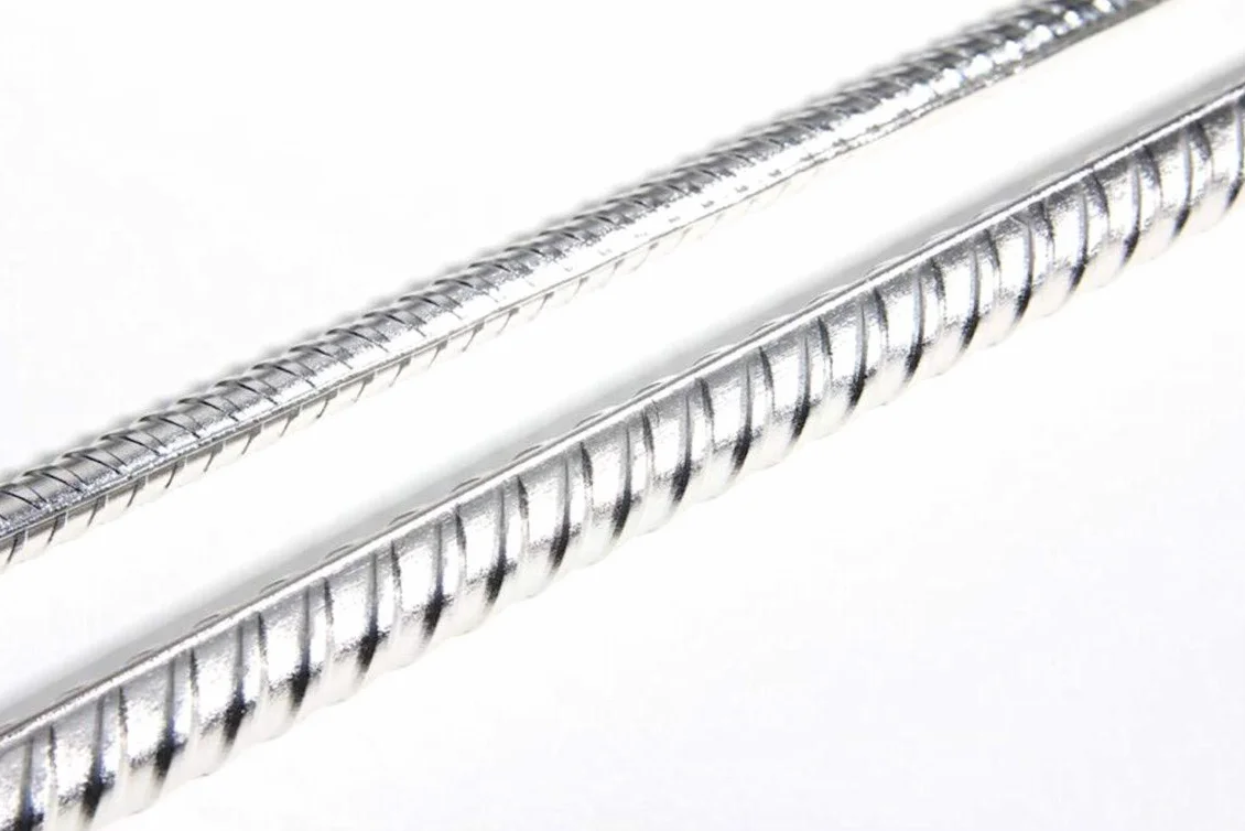 Asta corrugata acciaio inox AISI 304 Ø 6 mm 100 cm 10 barre