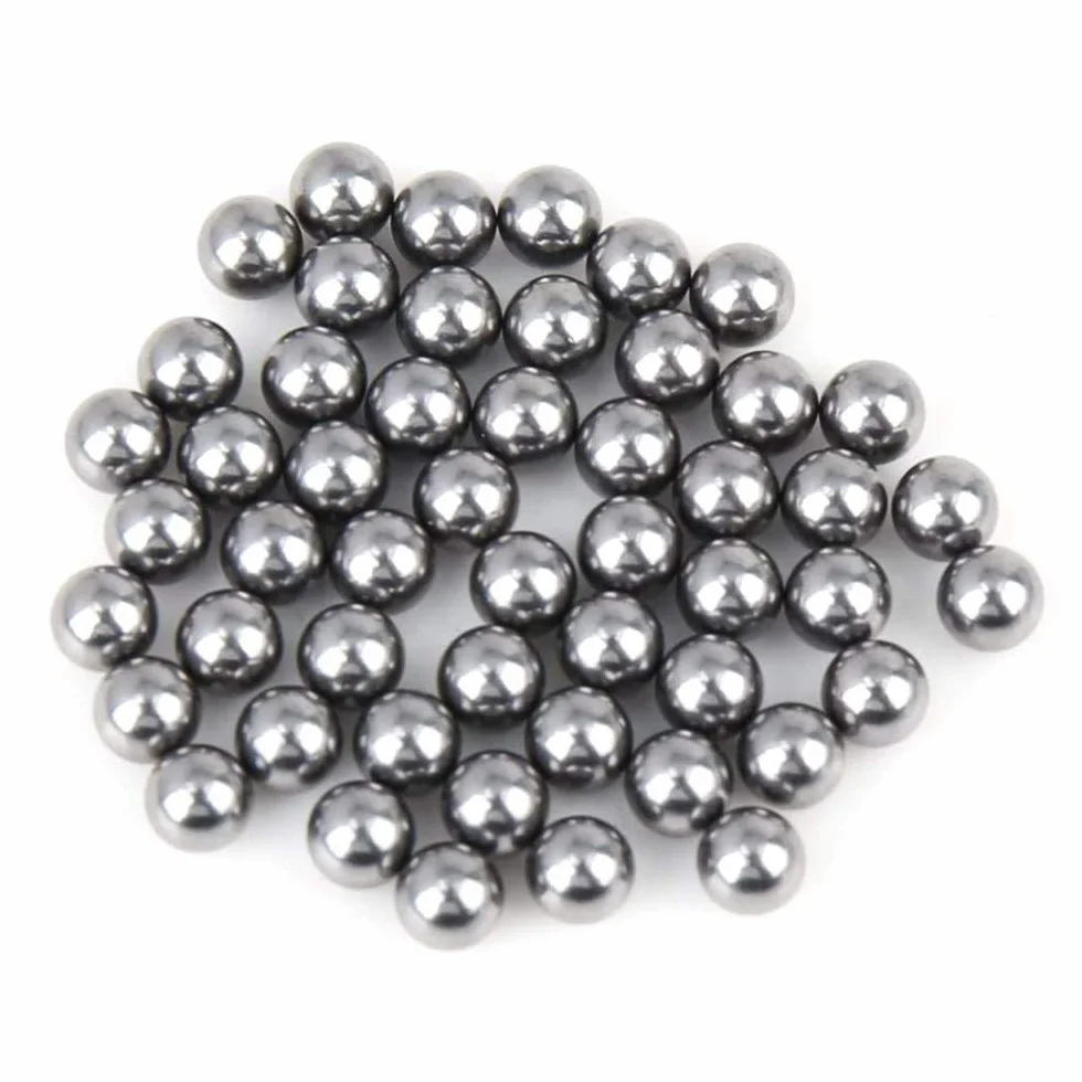 Sfera in acciaio ad alta precisione, 7,08 7,1 7,144 7,2 7,3 7,35 7,4 7,5 7,6 7,67 mm sfera in acciaio-7,2 mm circa 656 grani per chilo