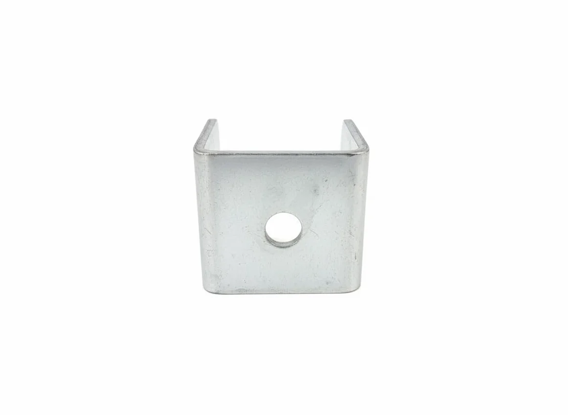 Acciaio Zincato Staffa a U 40x40x3mm Profilo Fai da Te