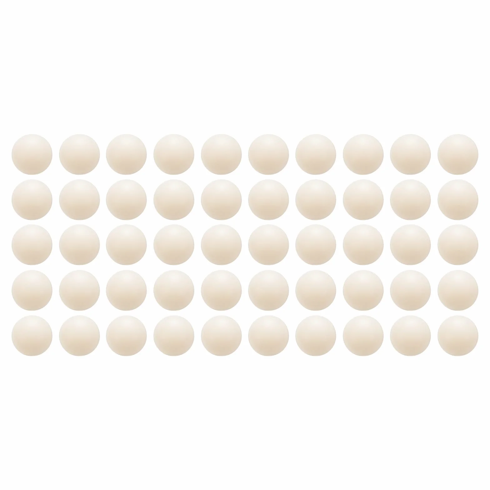 Sfere in Nylon 9 mm di Precisione - 50 Pezzi
