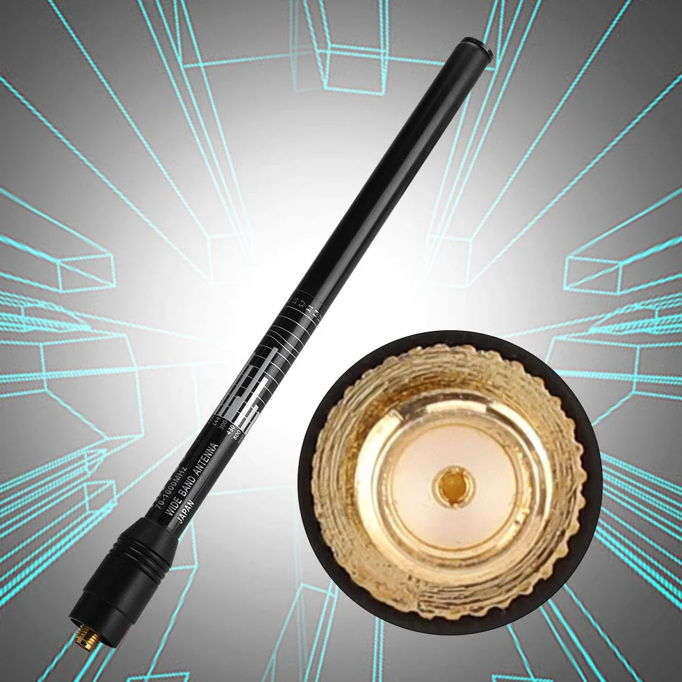 RH795 Antenna telescopica 70-1000MHz 10W SMA-J HT scanner