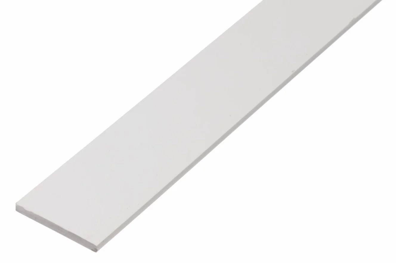 GAH-Alberts 479404.0 Barra Piatta, PVC, 1000 x 25 x 2 mm