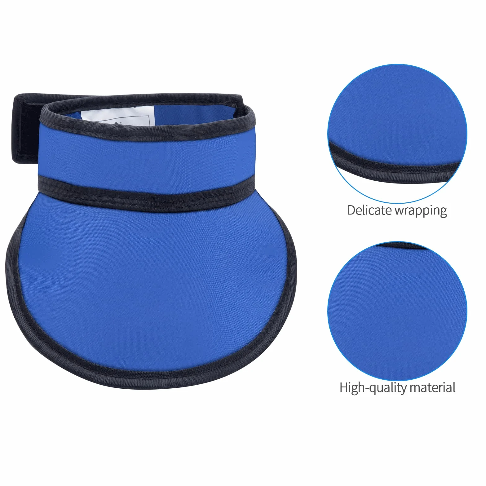 Dental Lead Thyroid Shield Collar 0,5 mmPb – Protezione leggera al piombo blu