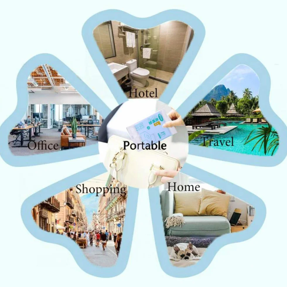Coprisedili igienici usa e getta 40 Ps extra large impermeabili per viaggio