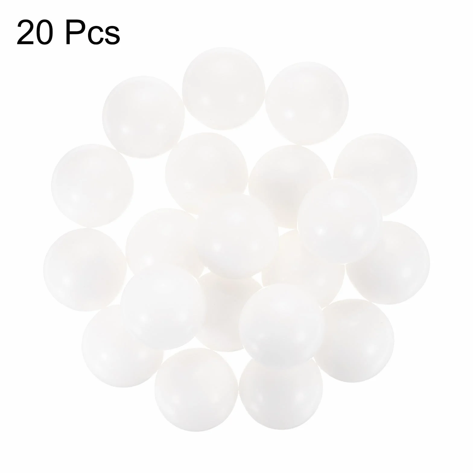 QUARKZMAN 20pz Sfere di Cuscinetto in Plastica 3/4" 19.05mm, Sfere Pom di Precisione