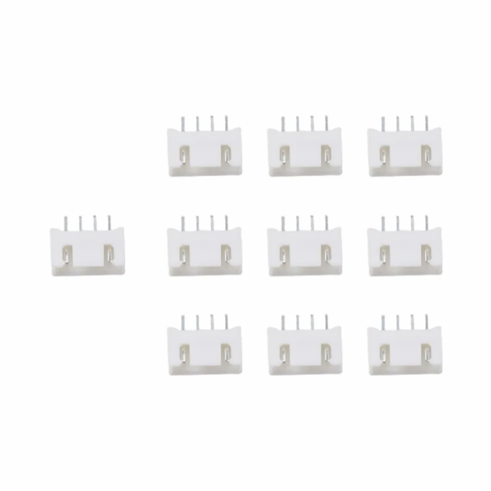Set di 10 connettori pre-cablati JST XH2,54 mm 24AWG con opzioni a 2 pin, 3 pin, 4 pin, per un montaggio rapido in officine elettroniche (4p)