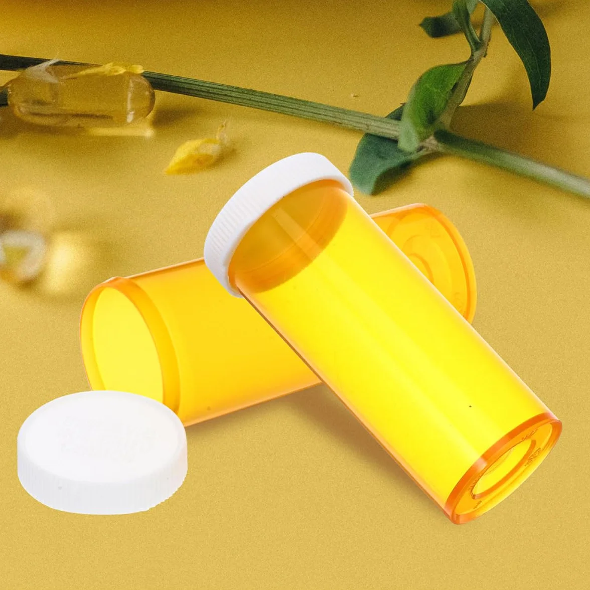 Abaodam Portapillole da Viaggio 10 Pezzi Contenitori Plastica per Pillole Vuoti Organizzatore Medicinali