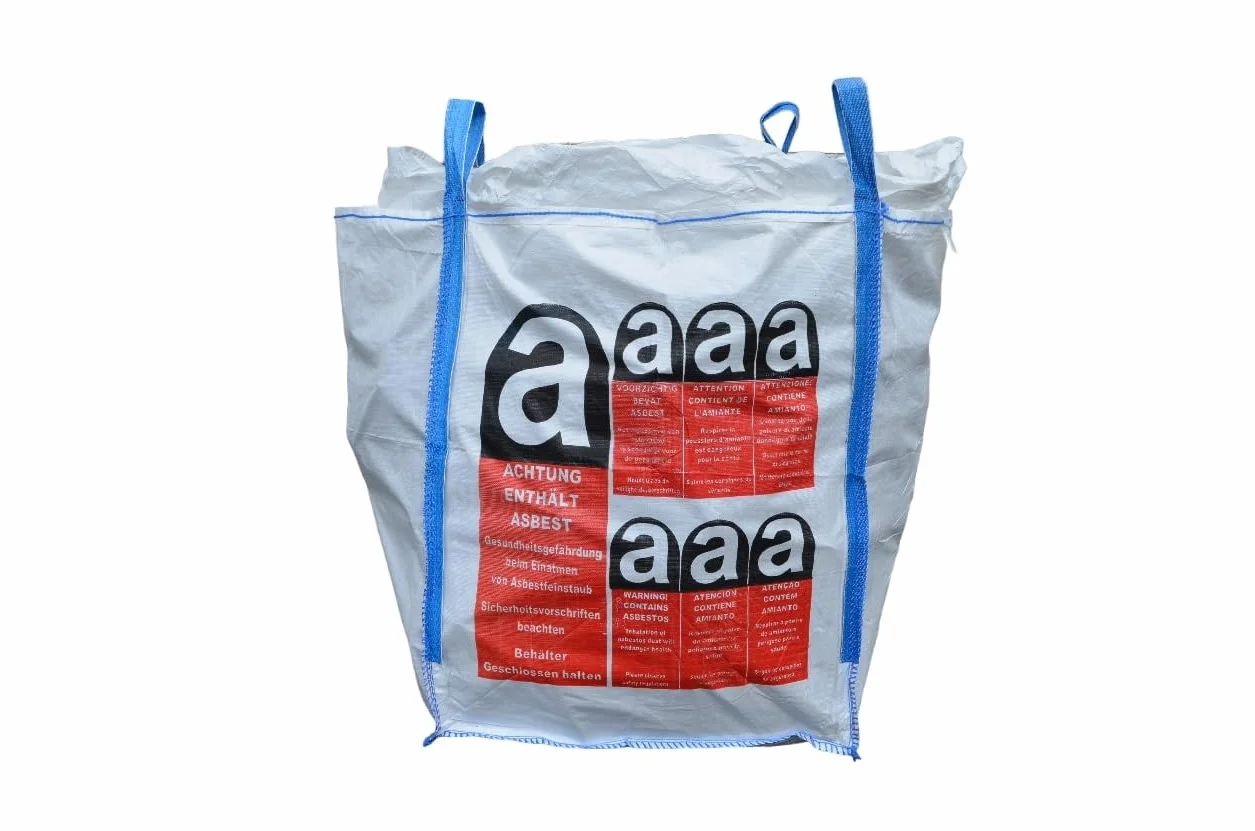 Amianto Big Bag 90x90x110 cm Portata 1000 kg Smaltimento