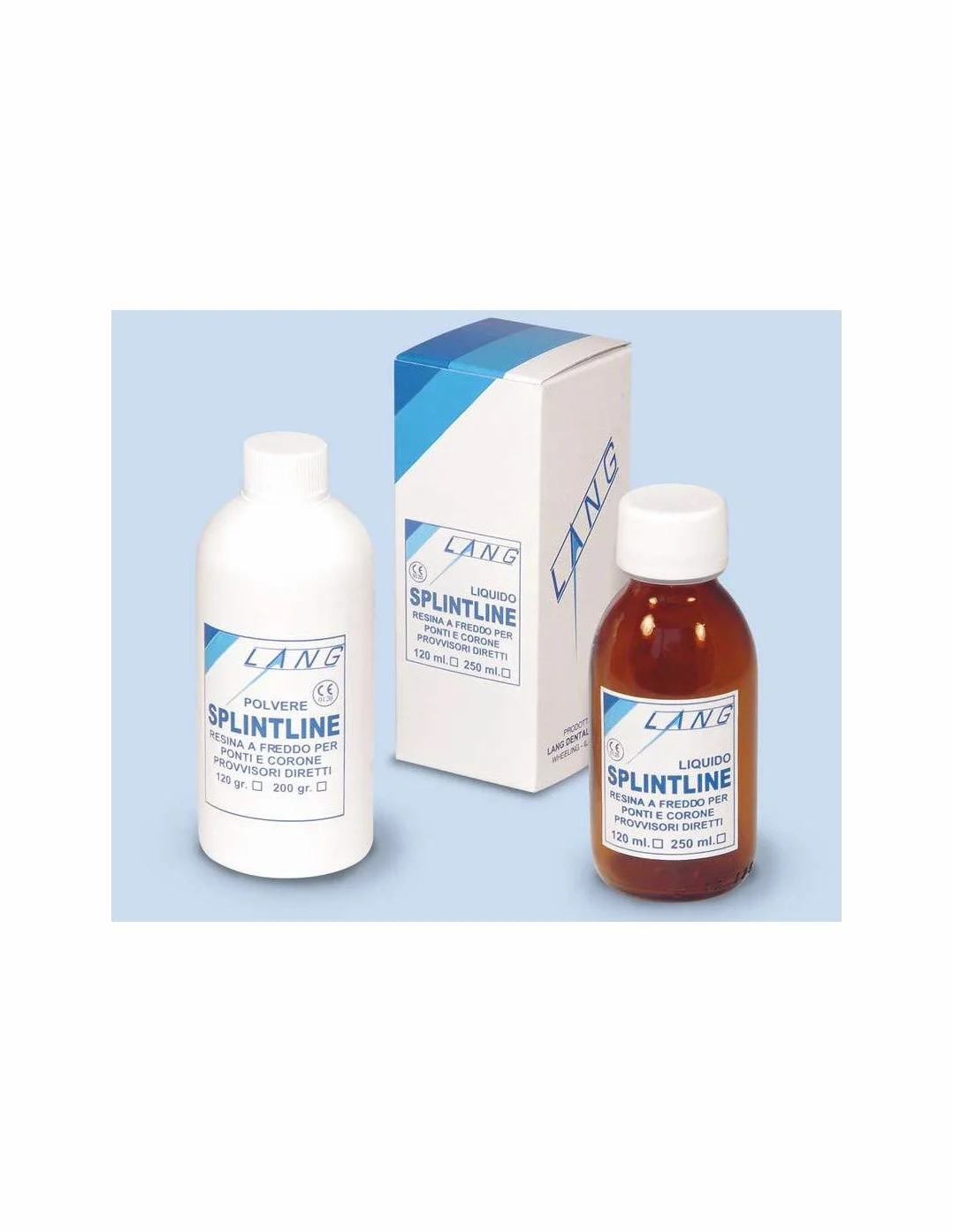 Lang - Splintline Autopolimerizzante Polvere 120Gr (A2)