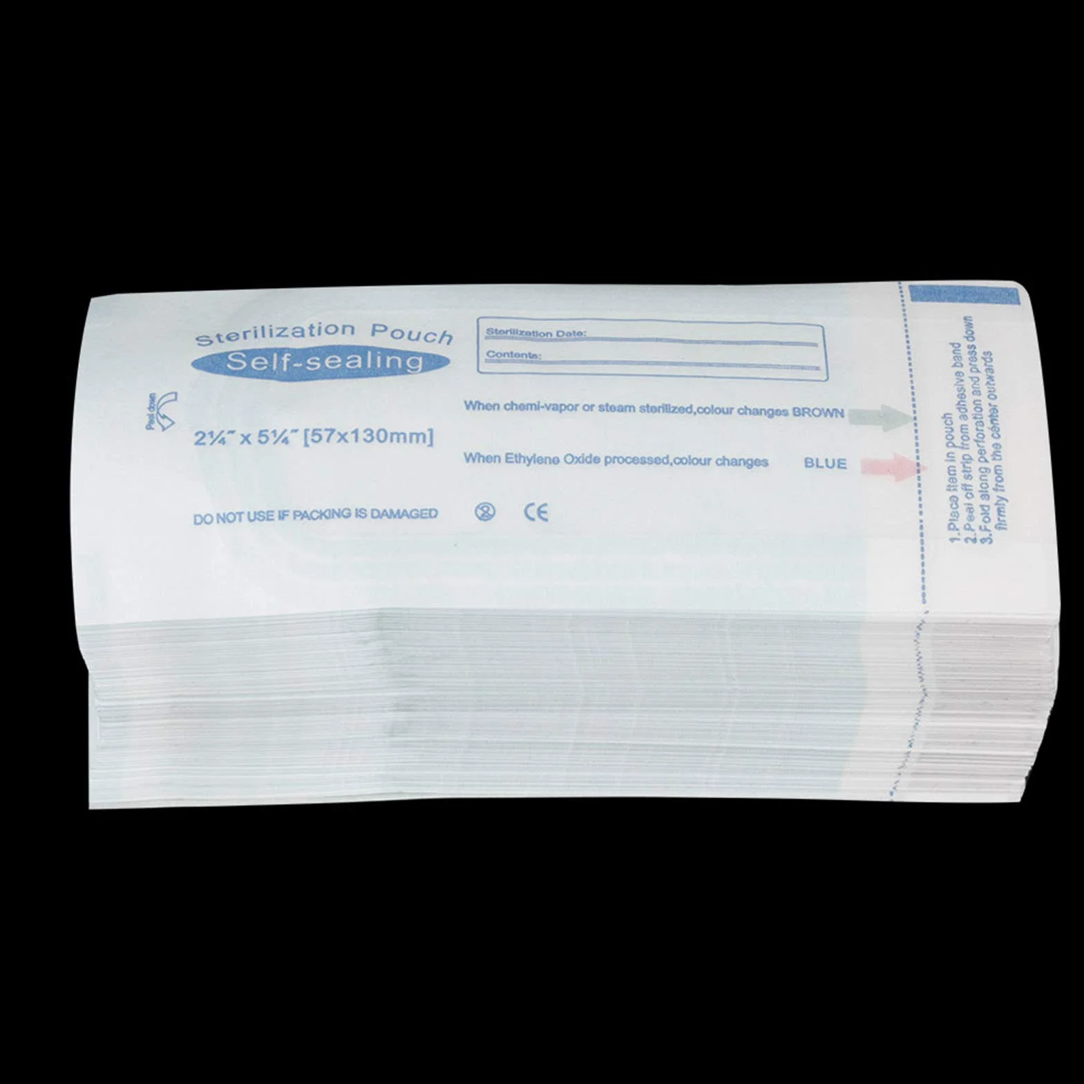 200 sacchetti per sterilizzazione, autoclave autocigillanti per strumenti dentali, sacchetti per sterilizzazione autosigillanti