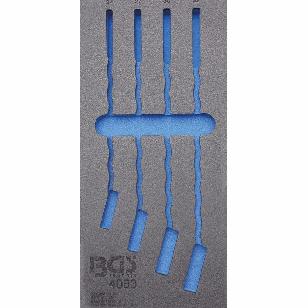 BGS 4083-1 | Modulo per carrelli portautensili 1/3 | vuoto | per BGS 4083