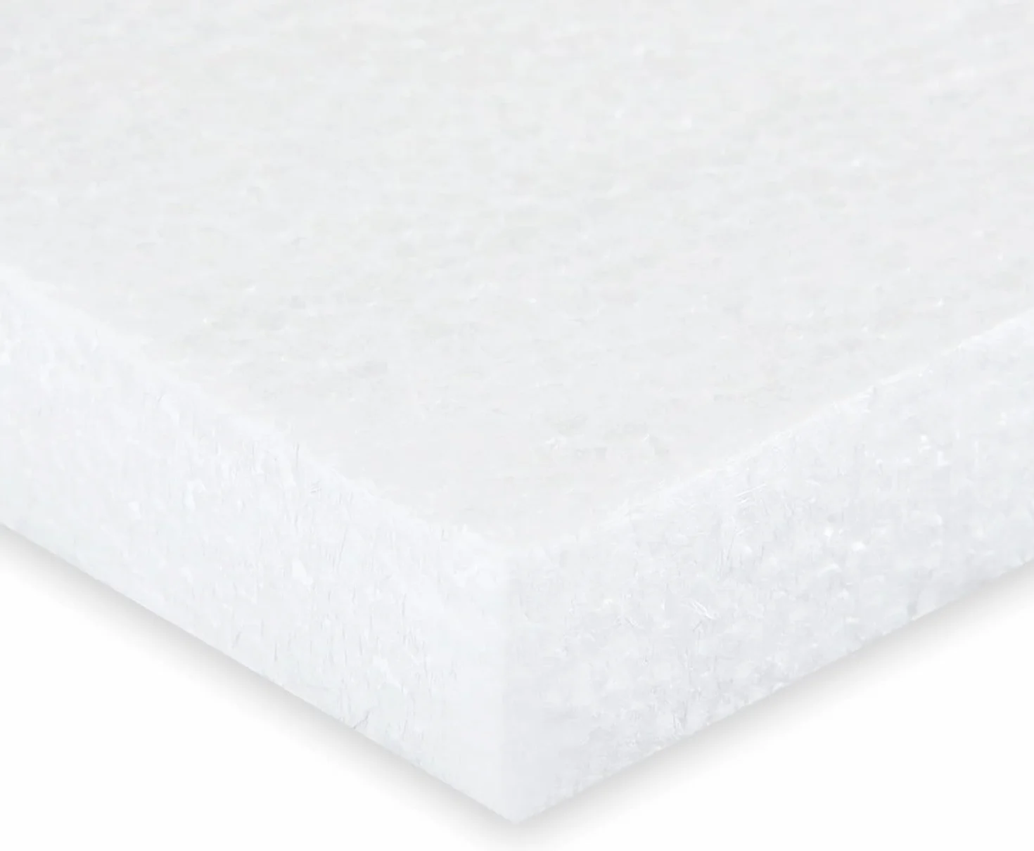8 Pezzi Blocchi di Schiuma, 30x30x2cm Blocchi di Schiuma rettangolari Bianchi Blocchi di polistirene, Blocchi di polistirene Blocco di Schiuma di modellazione per sculture, Artigianato
