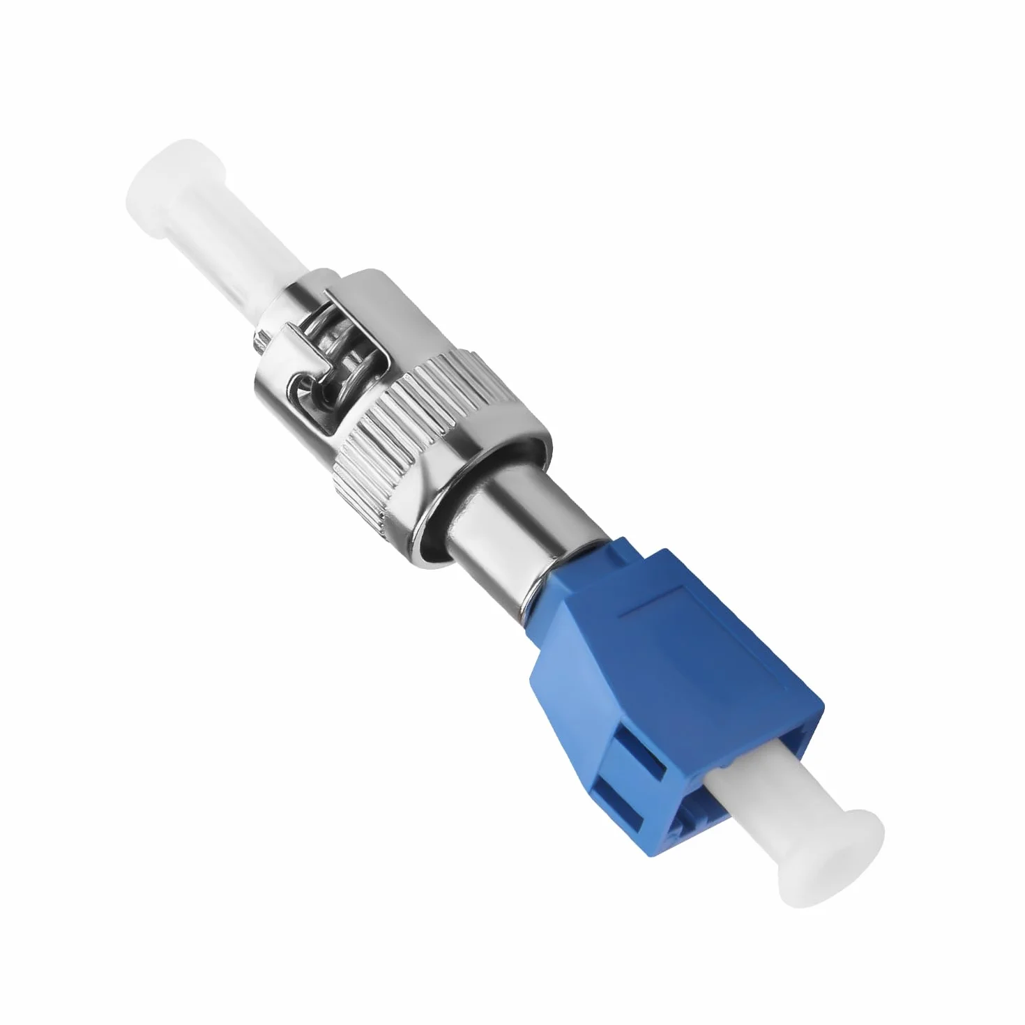 QIANRENON ST Maschio a LC Femmina Ibrida Fibra Convertitore SM 9/125μm ST/UPC a LC/UPC Monomodale Fibra Ottiche Adattatore Accoppiatore, per Rossa Luce Penna Ottica Potenza Misuratore Patch Cavo