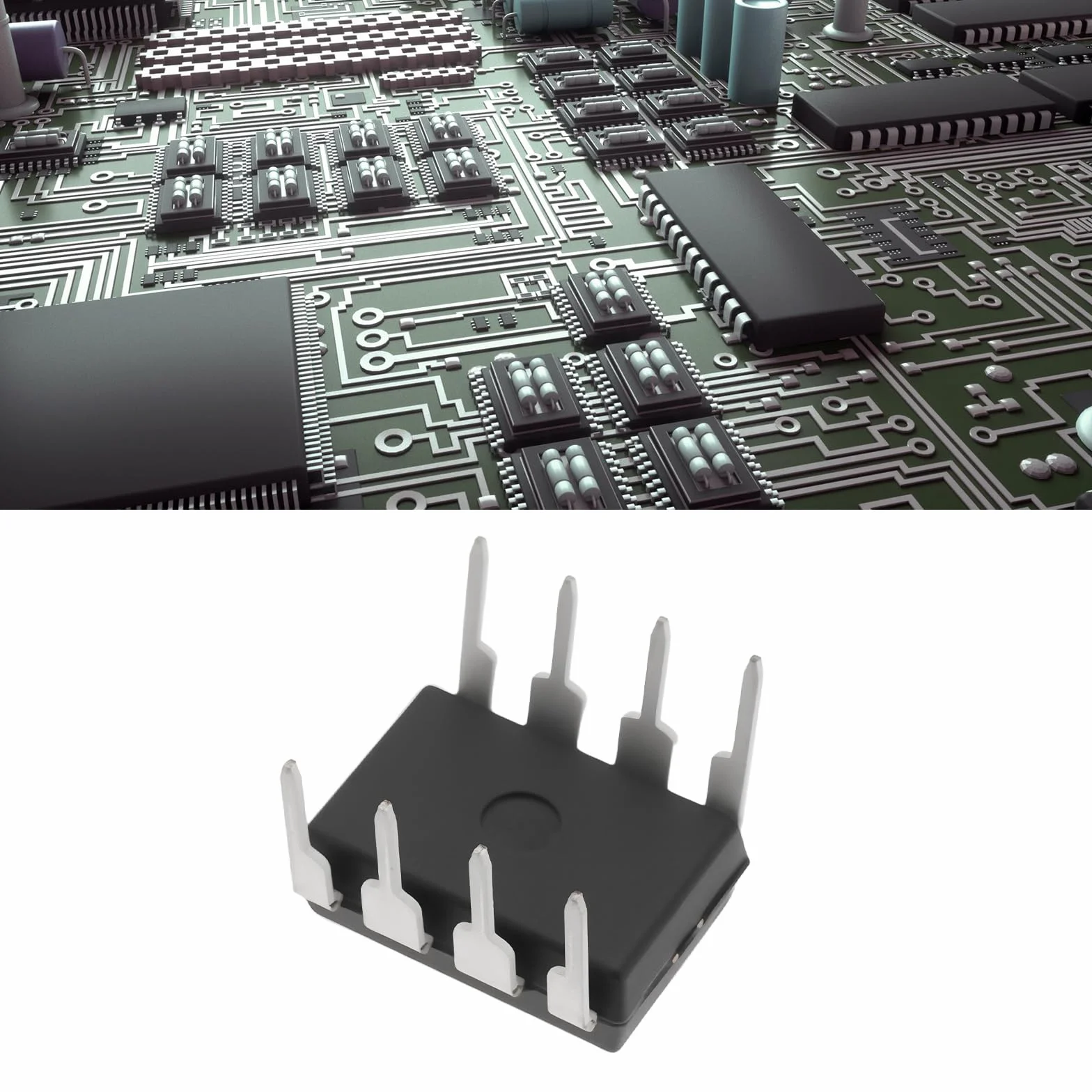 ECSiNG 10 Pezzi ICL7660 ICL7660S ICL7660SCPAZ Convertitore Di Tensione CMOS IC PDIP-8 Per Efficienza