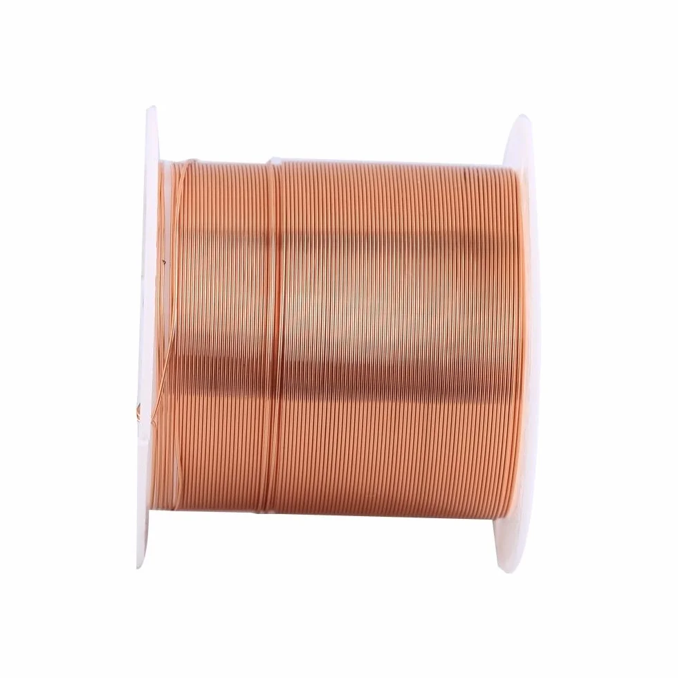 Filo Rame,0,4mm x 15m Bobina Rame Smaltato Cavo Rame Avvolgimento per Gioielli Motori Fai Da Te e Esperimenti di Scienze Fisiche