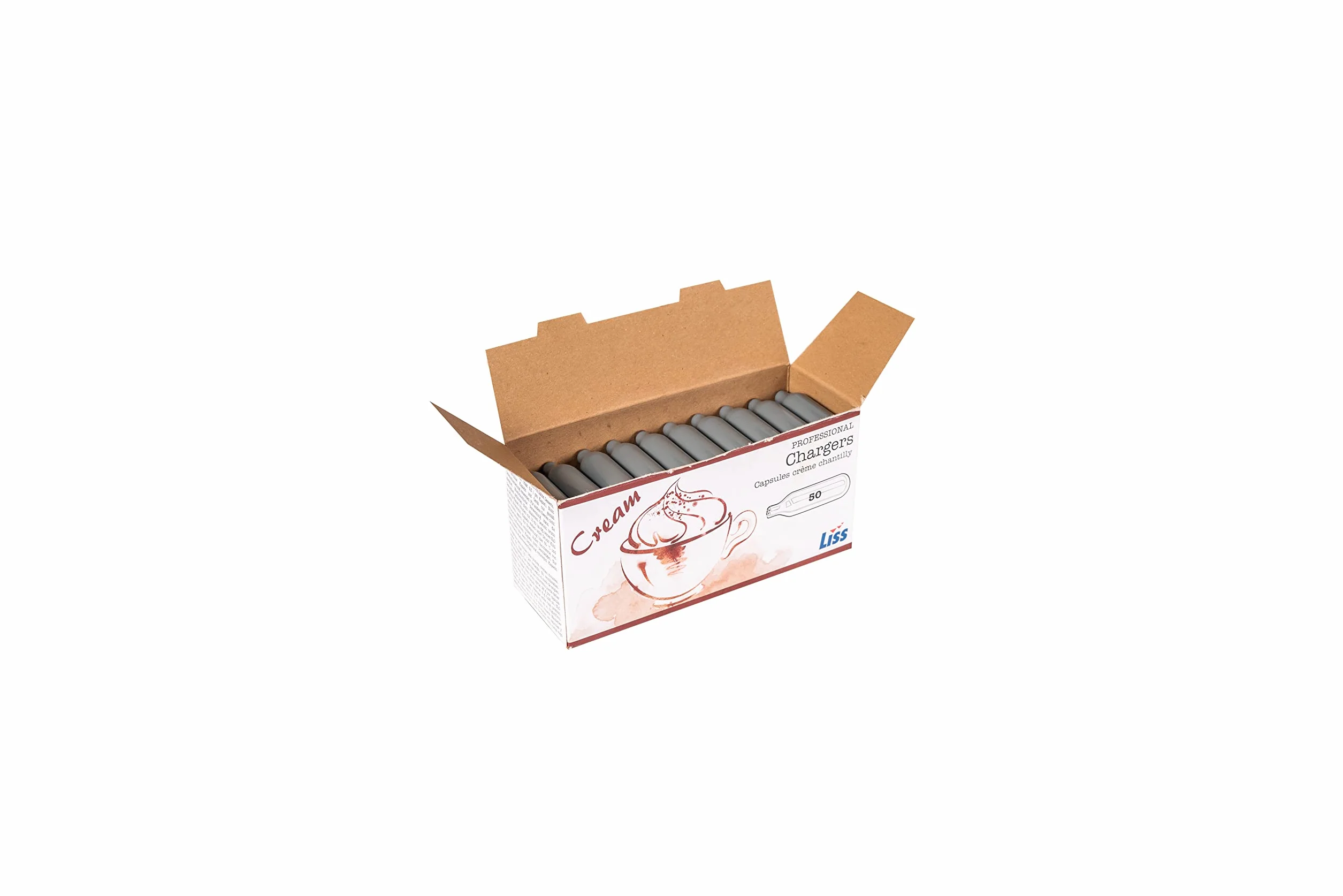Liss 50 Lattine Ricarica Crema Sifoni