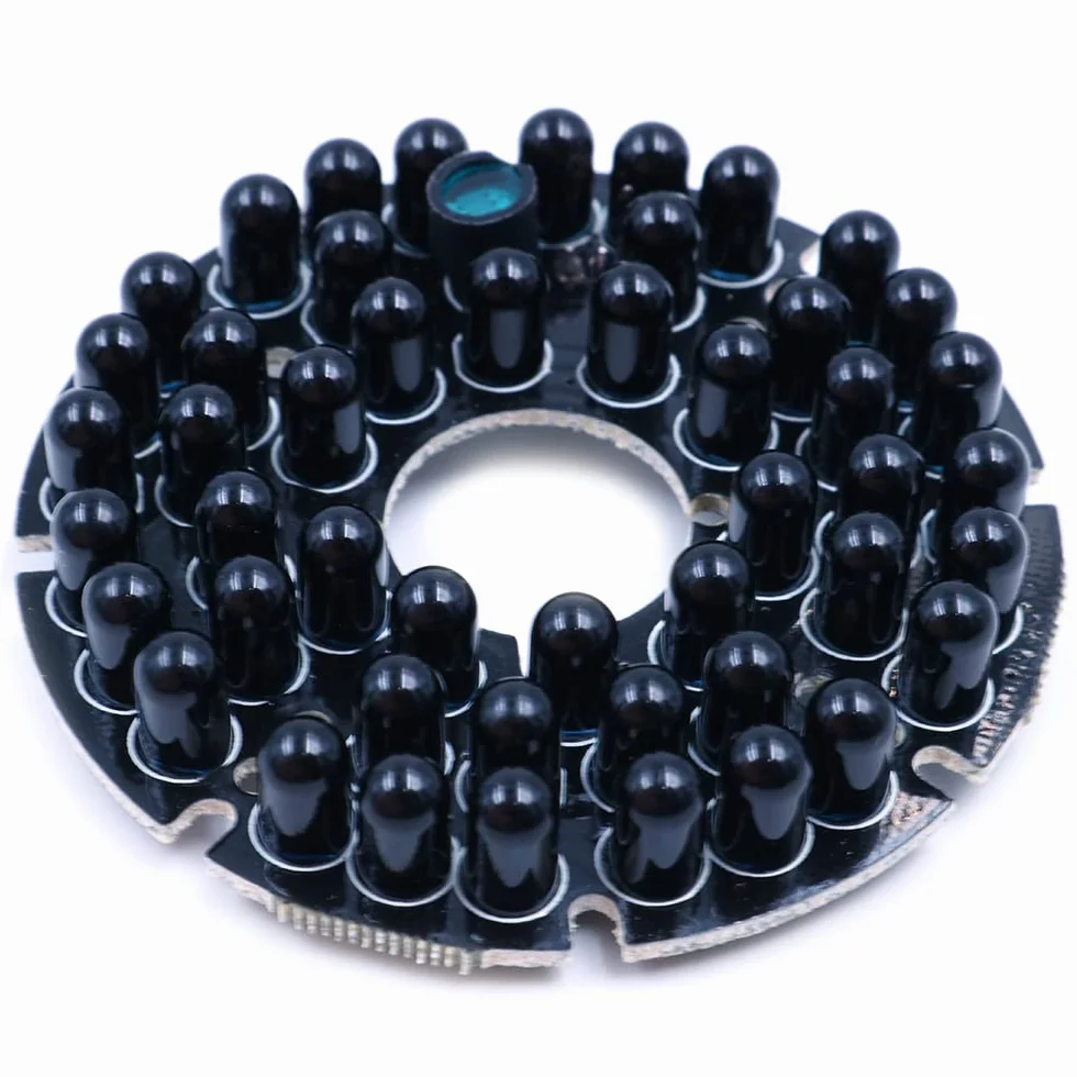 IR Infrarossi LED Consiglio 940nm 48pcs IR LED Invisibile di notte Luce per IR Illuminatore CCTV