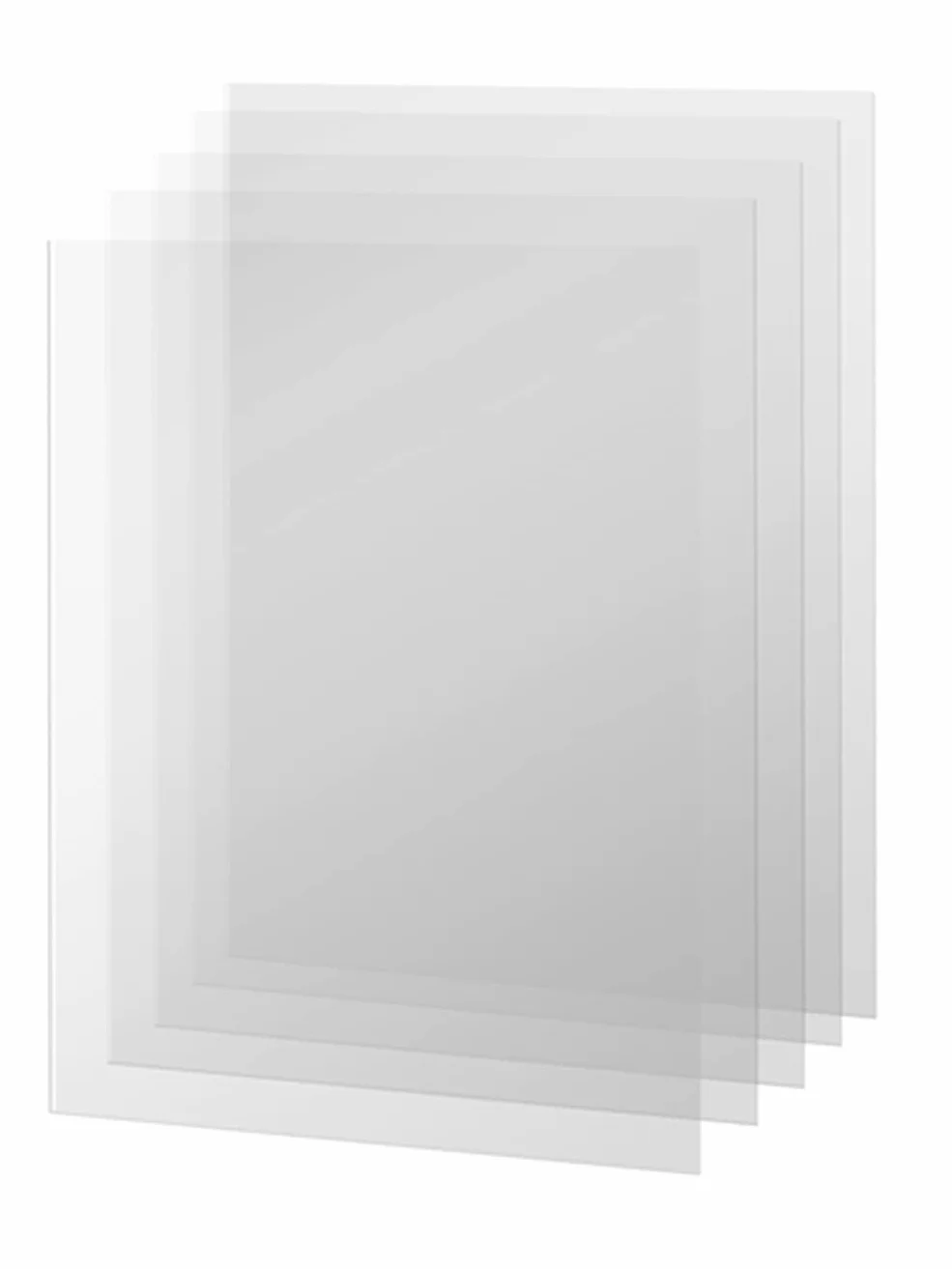 KOYOFEI 6 PCS FEP Film Accessori per Stampante 3D, Pellicola FEP per Elegoo, Mars 2, Mars 2 Pro, Mars 3, Mars 3 Pro, Mars 4 DLP Photon Mono, Mono 4K Stampante 3D in Resina LCD 140 x 200 x 0,15 mm