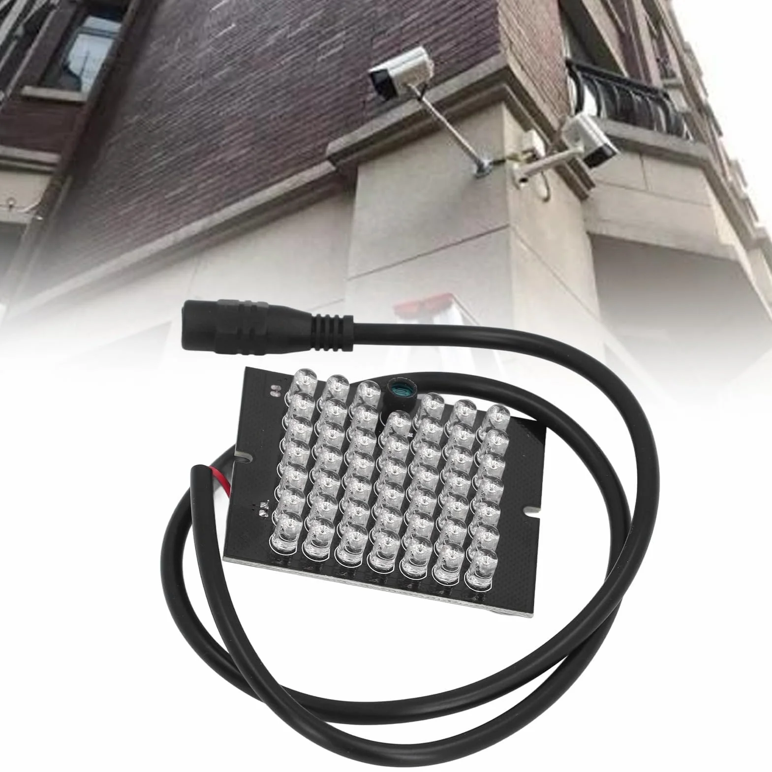 Lampada a infrarossi 940nm DC12V 48 LED CCTV Illuminatore per telecamera di sicurezza