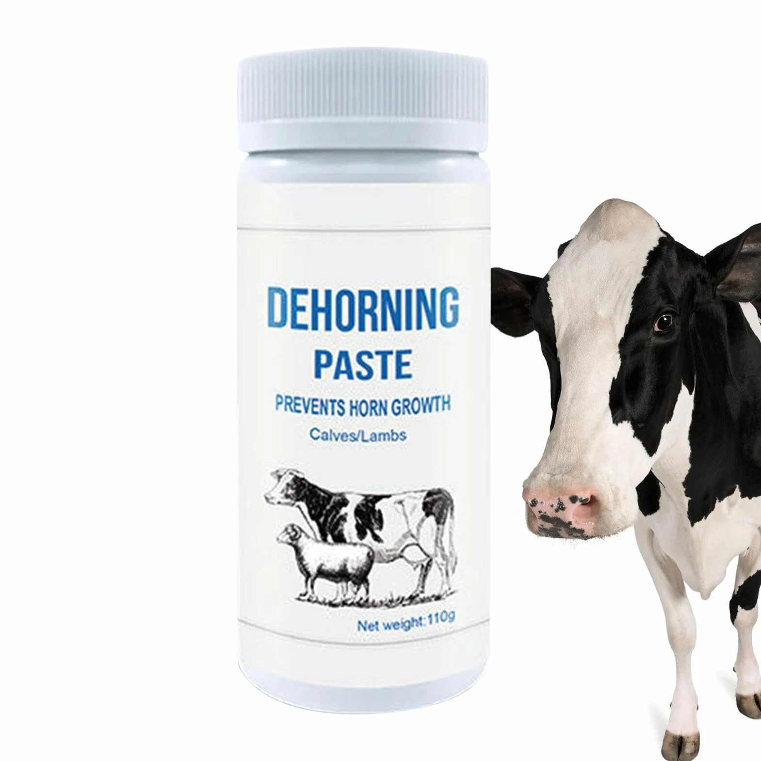 Crema per decornazione sicura per bovini, ovini e caprini - Strumento rimozione naturale