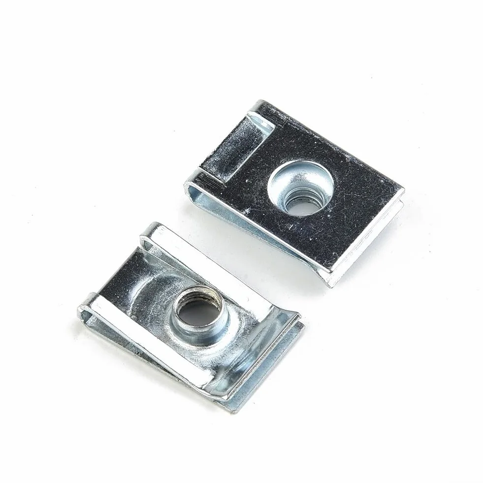 Dadi a molla per pannello carenatura clip U M5 M6 10 pezzi