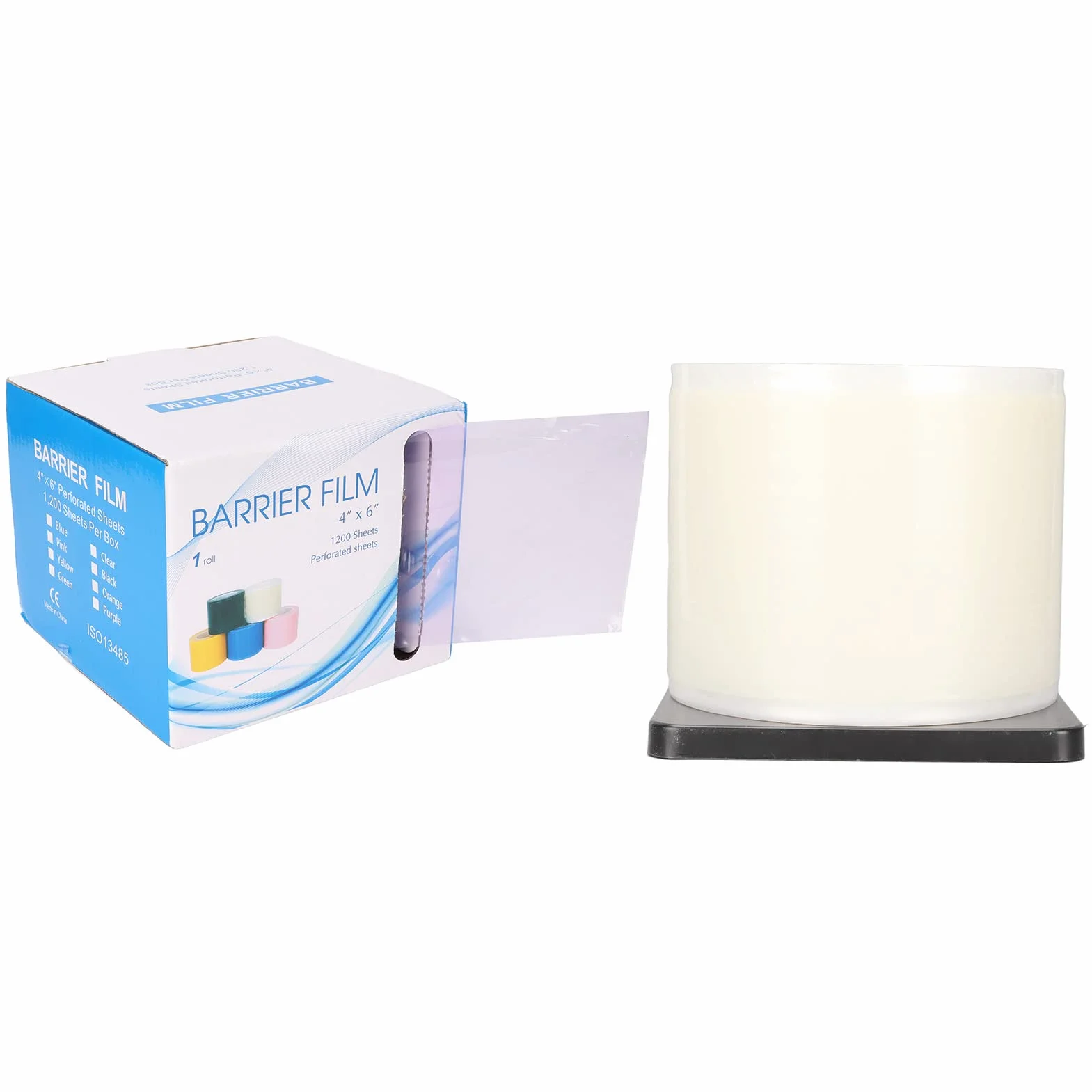 Film per Barriera Usa e Getta Conveniente Protezione per la Macchina Tatuaggi, Foglie di Film 1200 Pever Cliniche Saloni di Bellezza (WHITE)