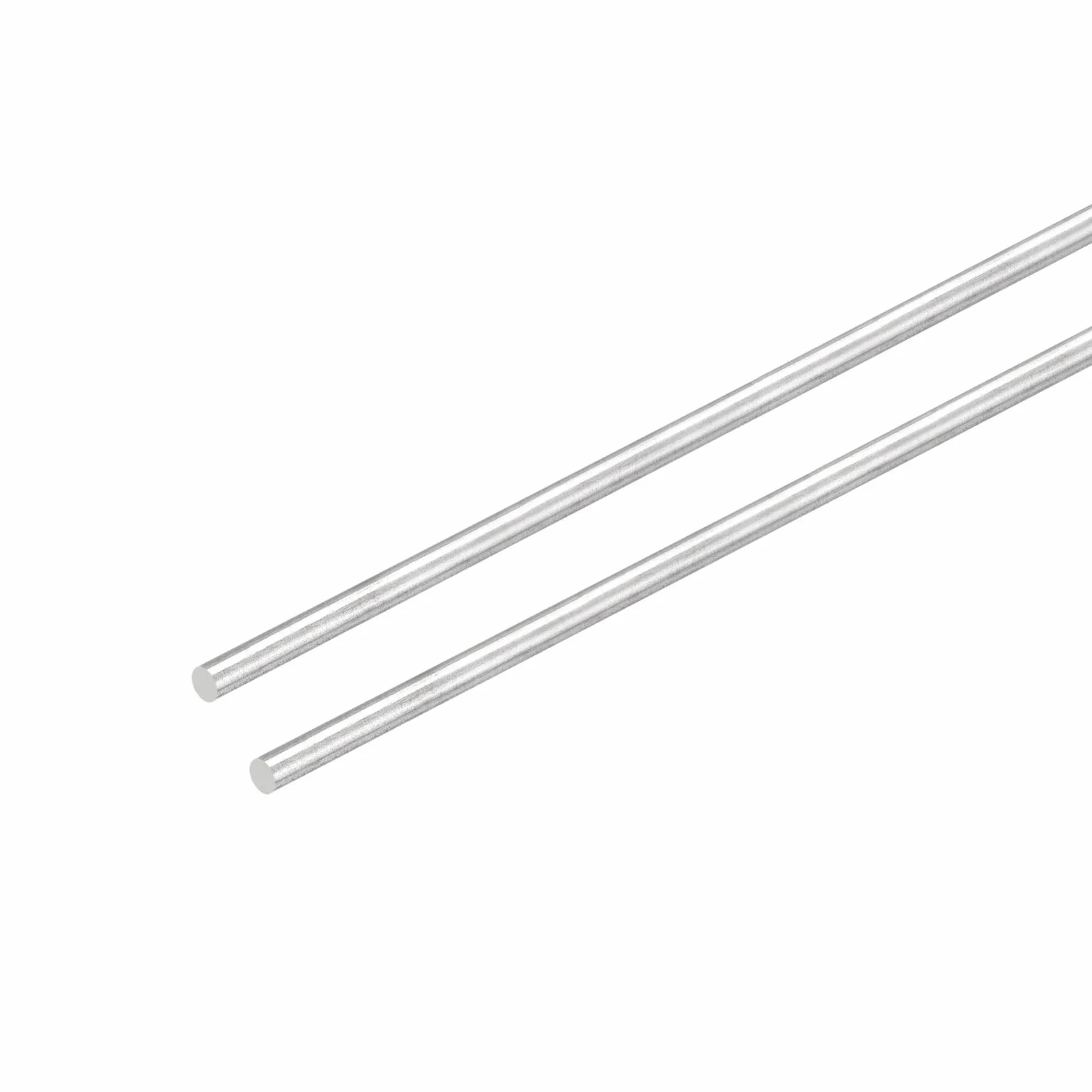 Aste rotonde in acciaio inox 304, 3,5 mm x 350 mm, confezione da 2