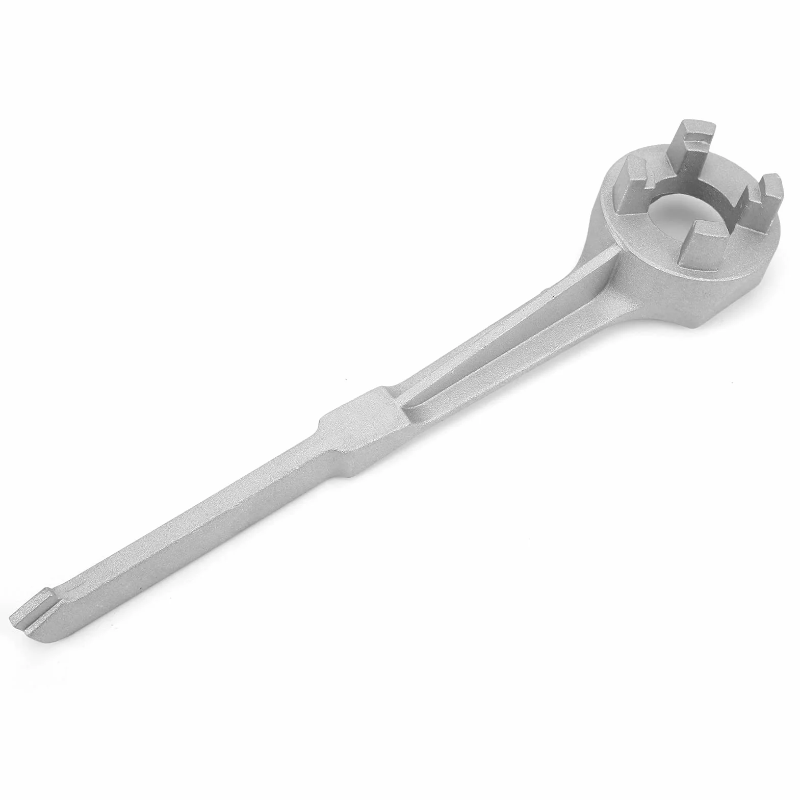 Chiave per Tappo Barile in Alluminio, Apribottiglie per Coperchio Fusto Olio 10-55 Galloni
