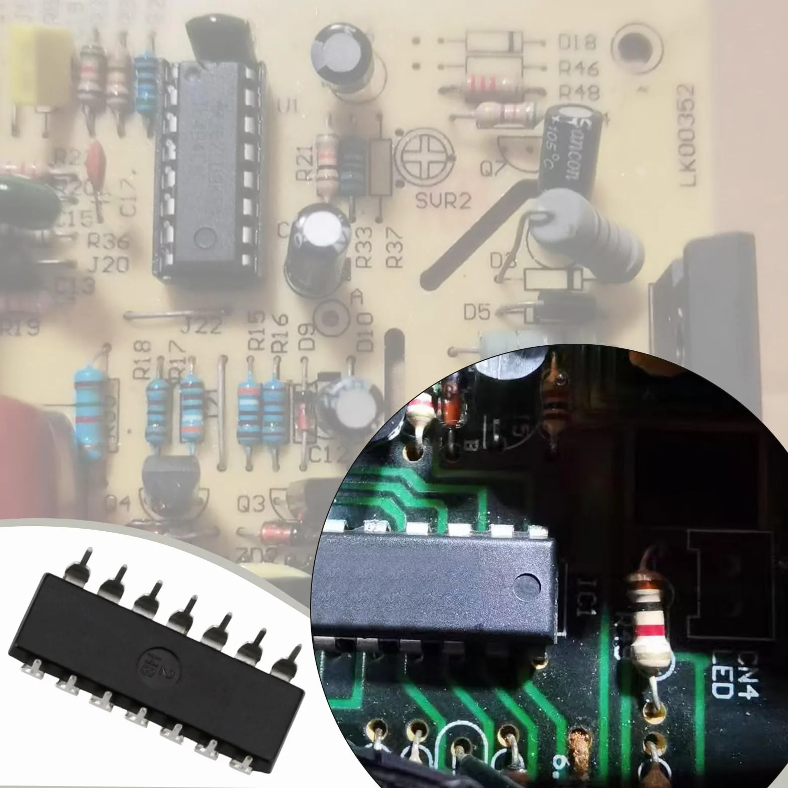 OTOTEC 20 Pezzi TL084CN Amplificatore Operazionale Di Ricambio TL084 Chip IC Amplificatore Operazionale DIP-14 Chip Di Ingresso JFET A Basso Rumore Per Elaborazione Del Segnale Audio