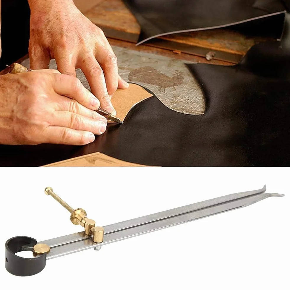 Compasso a pinza con divisore a molla 250mm Strumento di misurazione per geometria disegno