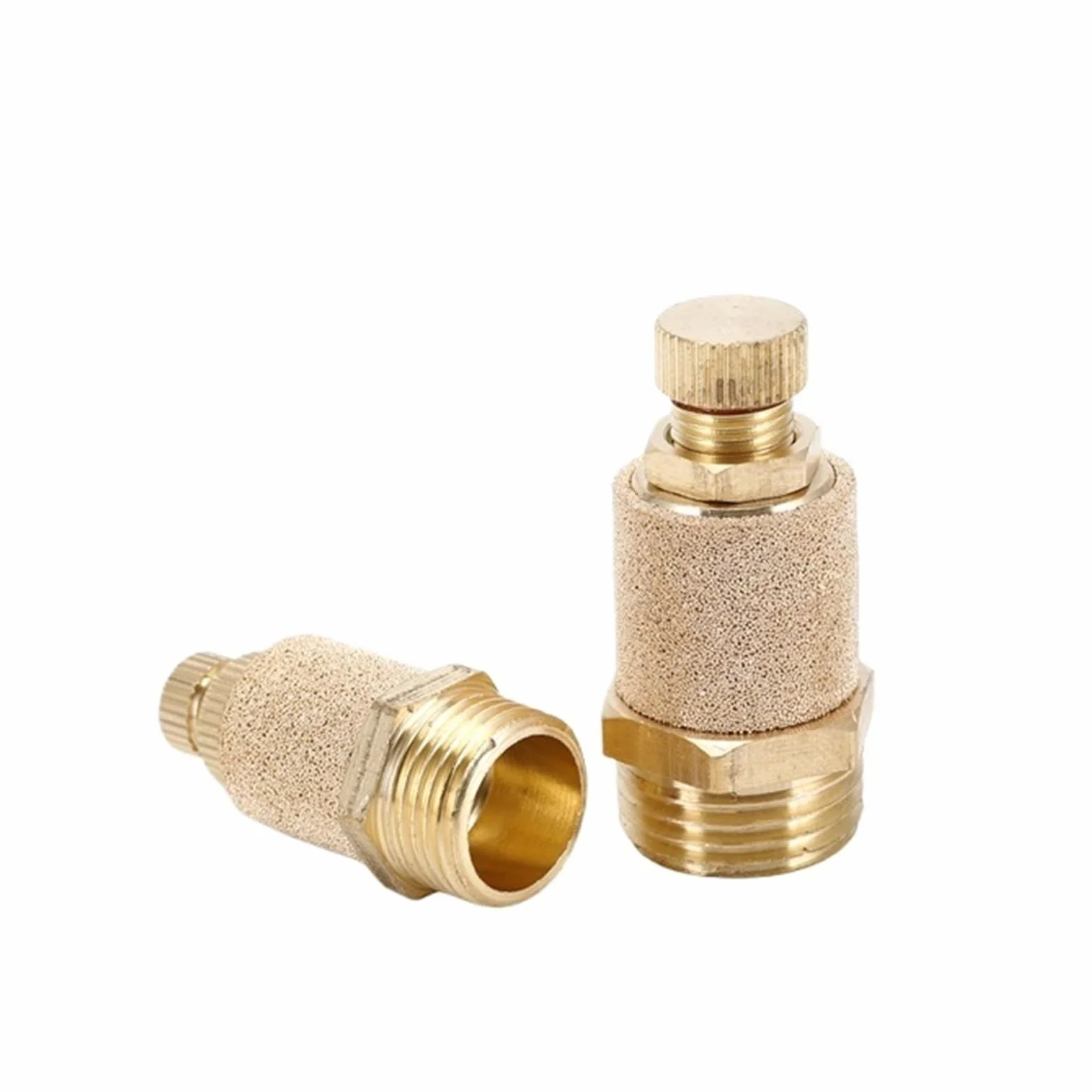 Silenziatore di scarico pneumatico Ottone BSP 1"