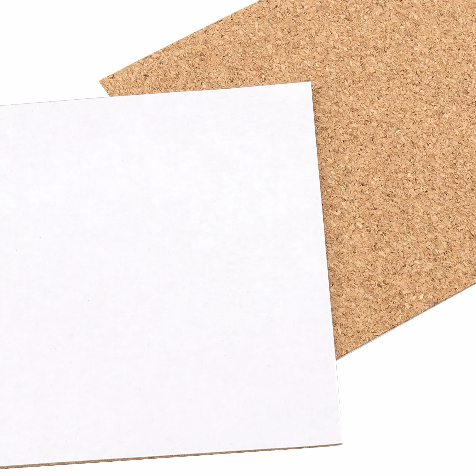 Fogli Sughero Autoadesivi 30 x 30 cm 6 mm Quadrati Decorazione Parete Fai Da Te