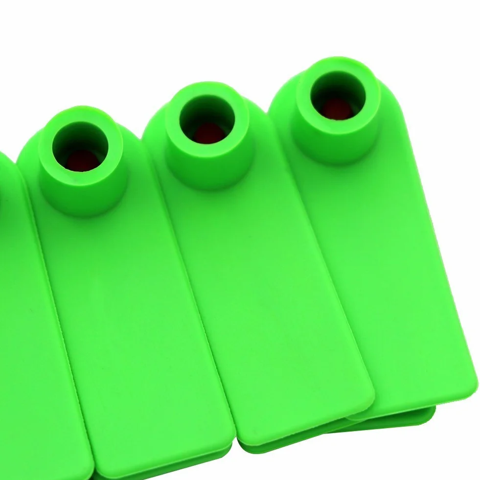 100 etichette in plastica per animali da fattoria, etichette identificative per mucche, bovini, pecore, capre e maiali