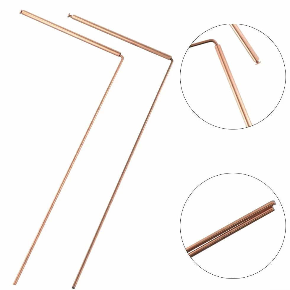 Oniissy Strumenti professionali da rabdomante in rame 2 bacchette in rame con pendolo e tappetino per cartomante per lavoro energetico